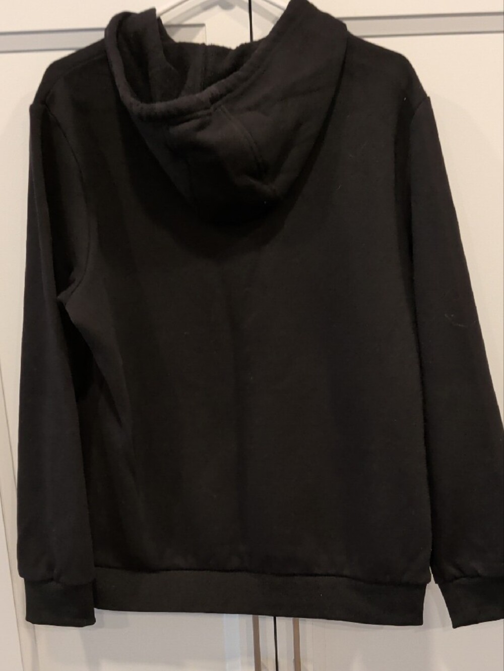 Karl Lagerfeld Black Hoodie with White Logo Print - Picture 3 of 3